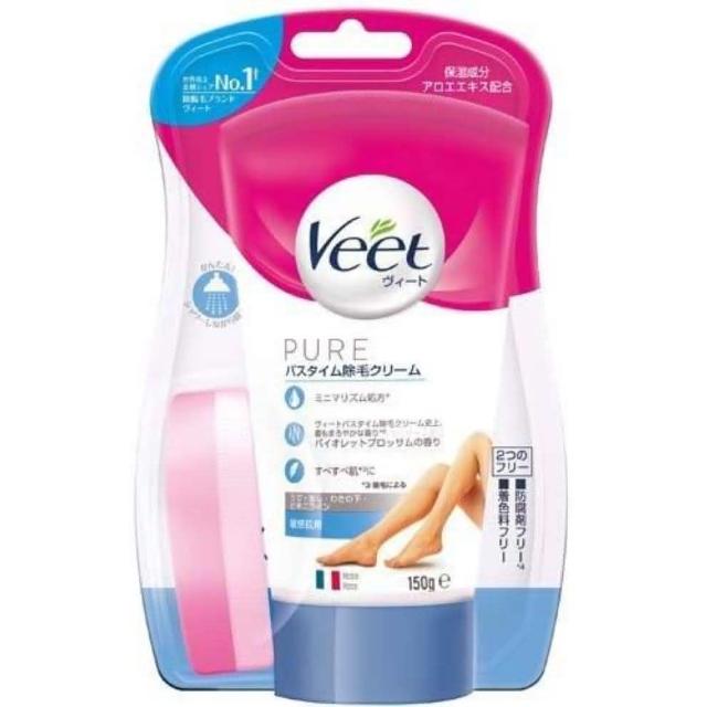 Veet Veet®升級花香沐浴用脫毛乳霜(敏感肌膚配方)