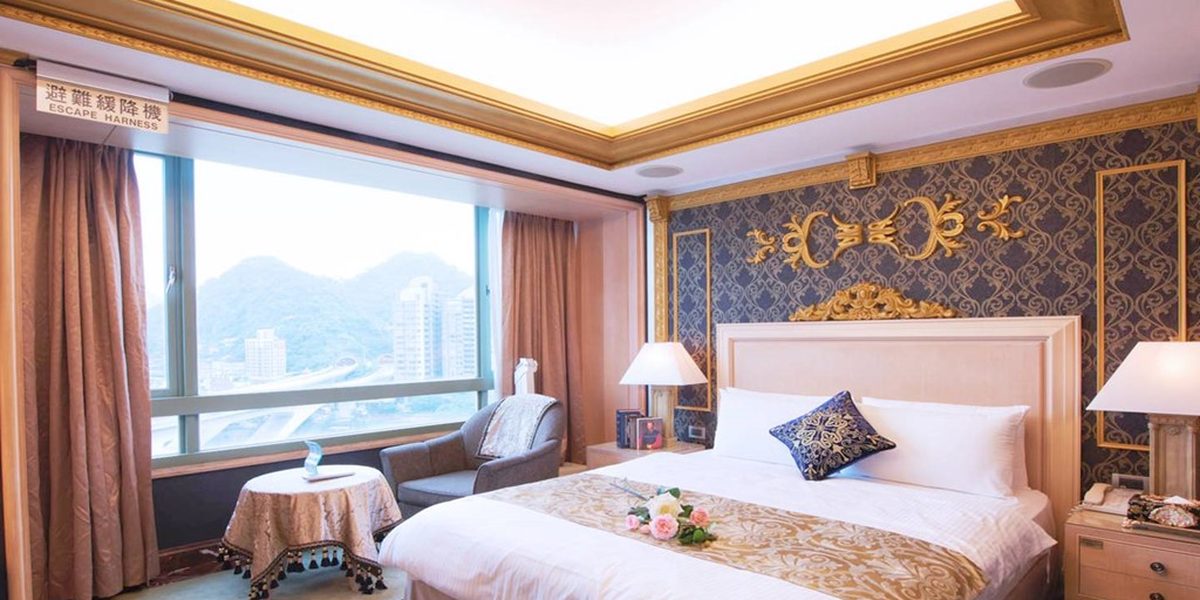 帝景飯店湖景客房示意